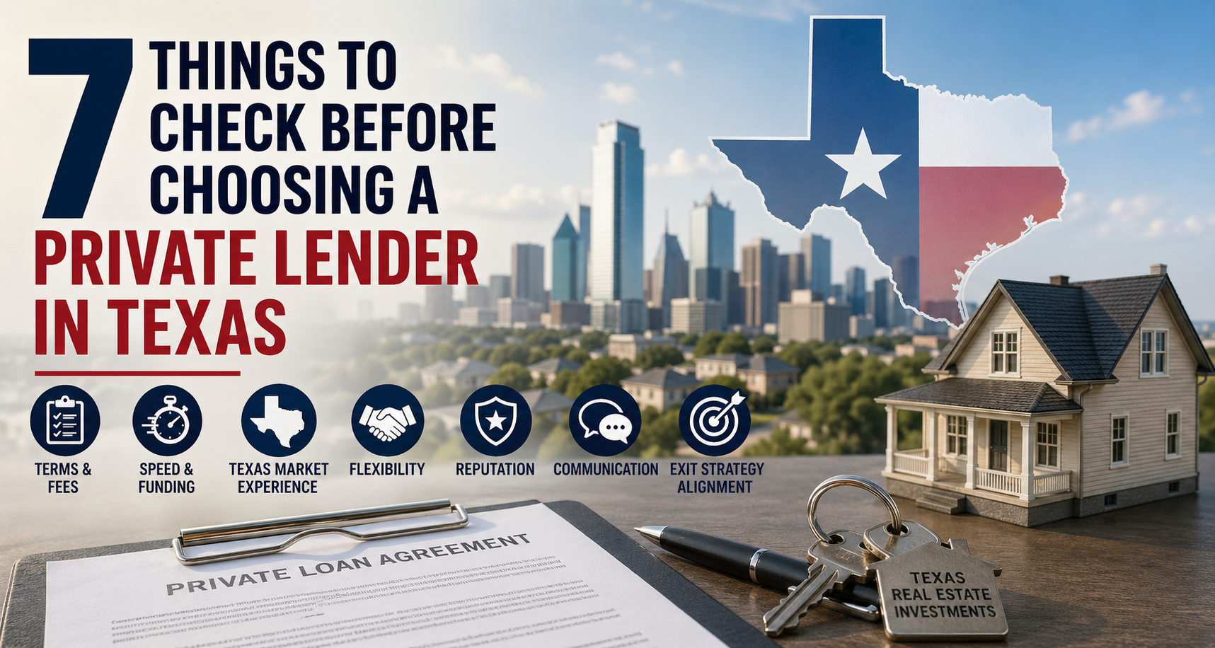 7 Things to Check Before Choosing a Private Lender in Texas