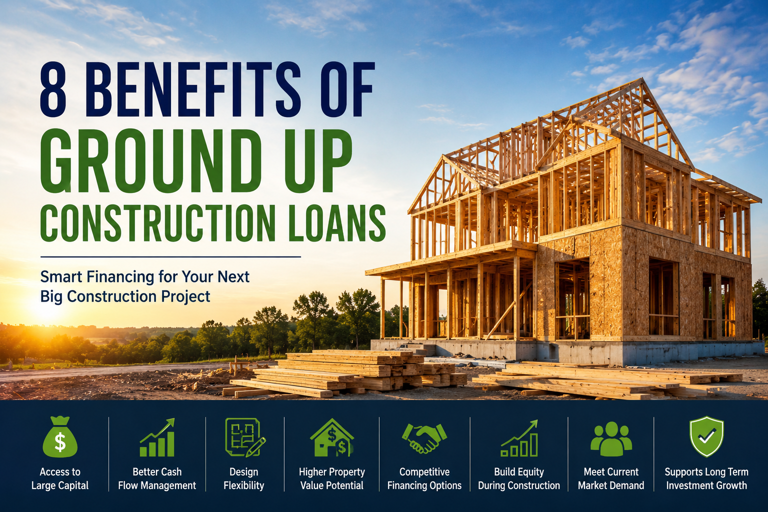 Ground up construction loans benefits