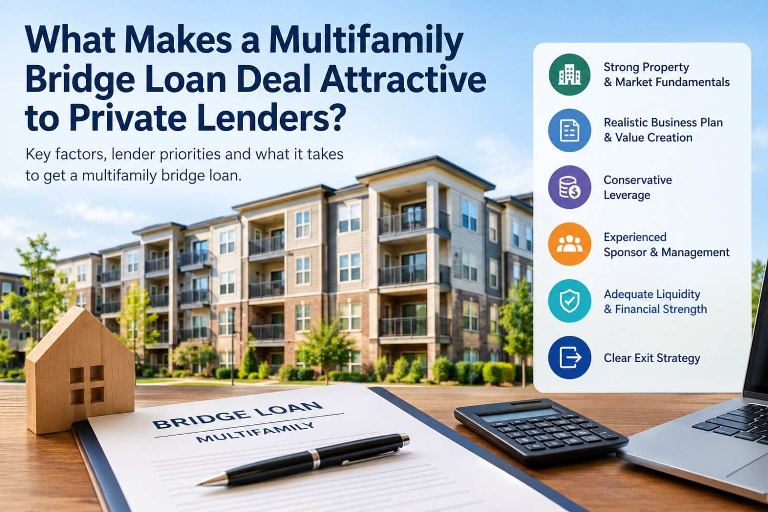 What Makes a Multifamily Bridge Loan Deal Attractive to Private Lenders?